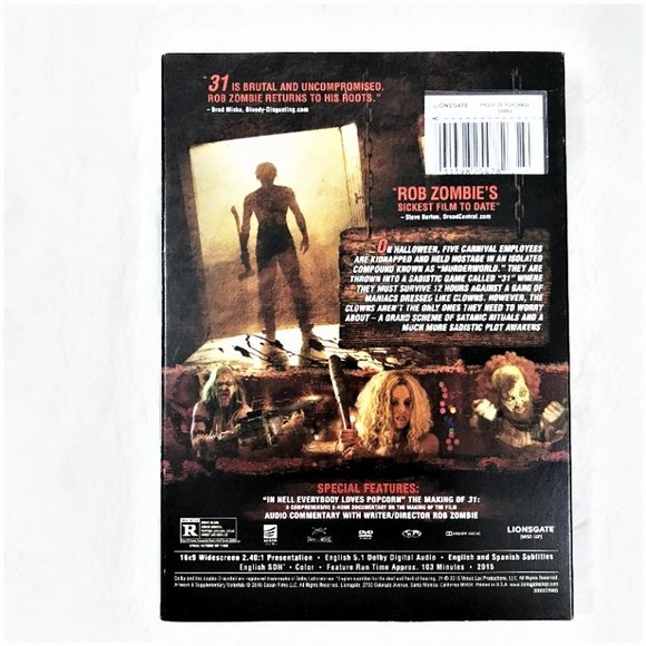 5/$25 Rob Zombie DVD Horror Movie - Picture 2 of 2